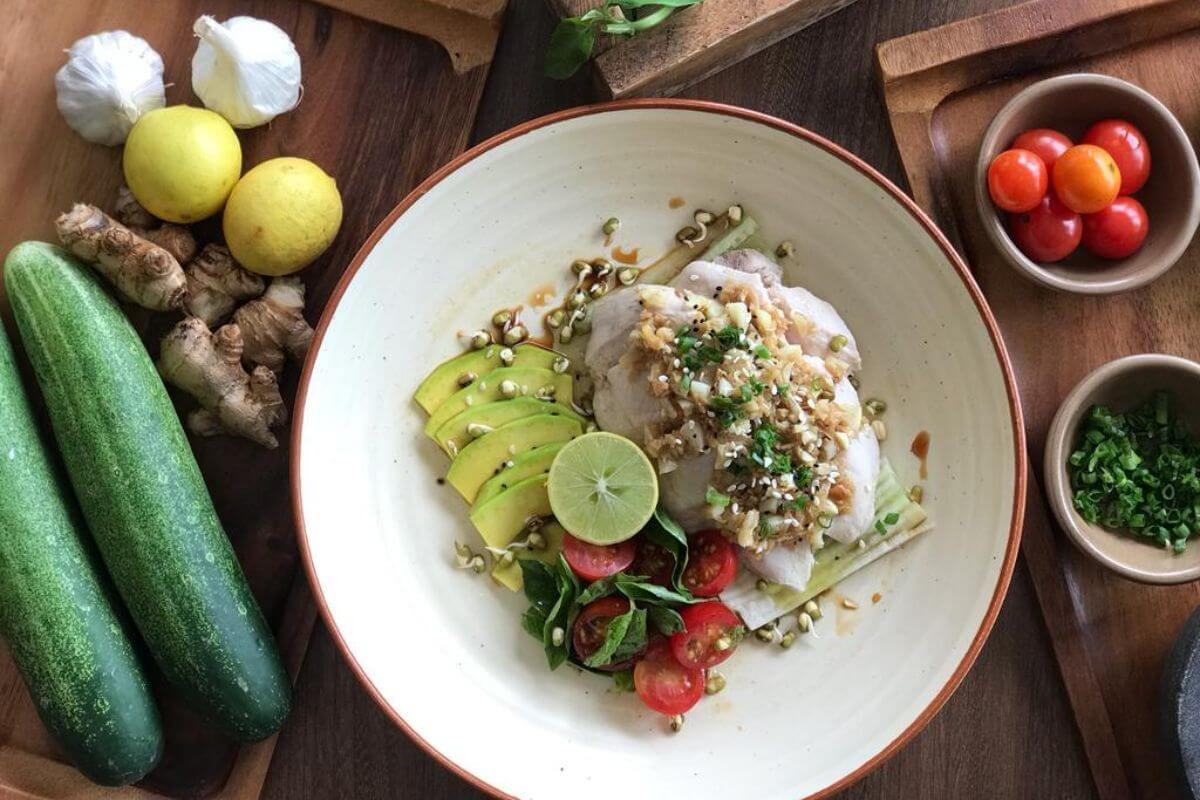 Asian Summer Chicken Slaw