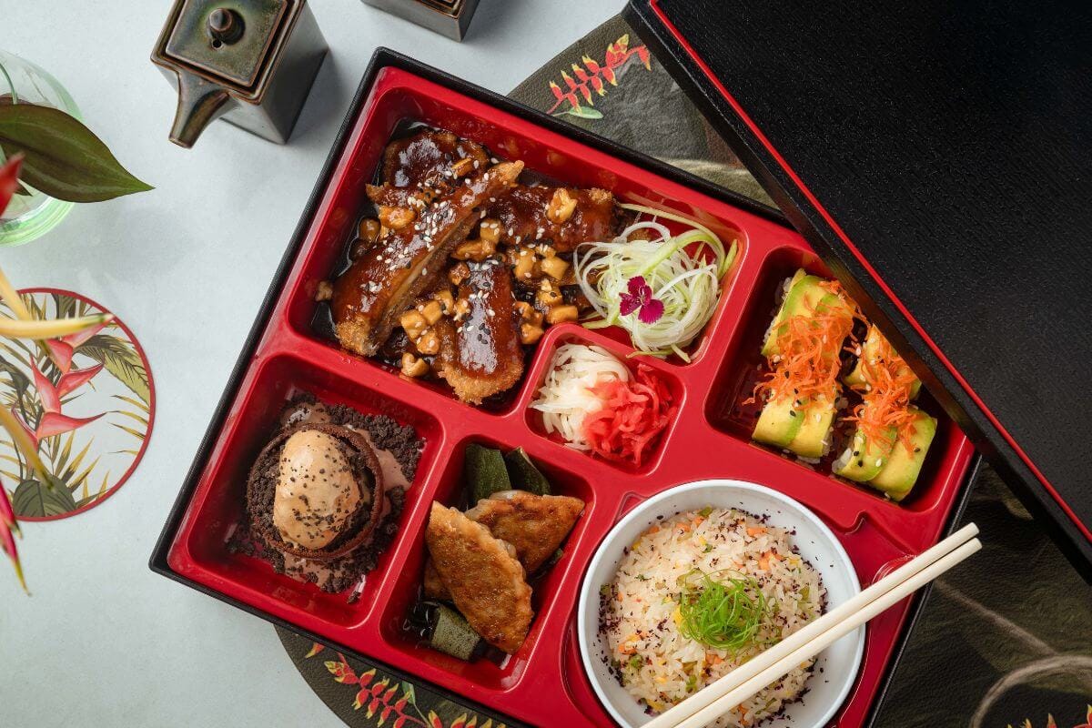 Exquisite Nikkei Bento Boxes at Heliconia by JW Marriott Goa - Fusion ...